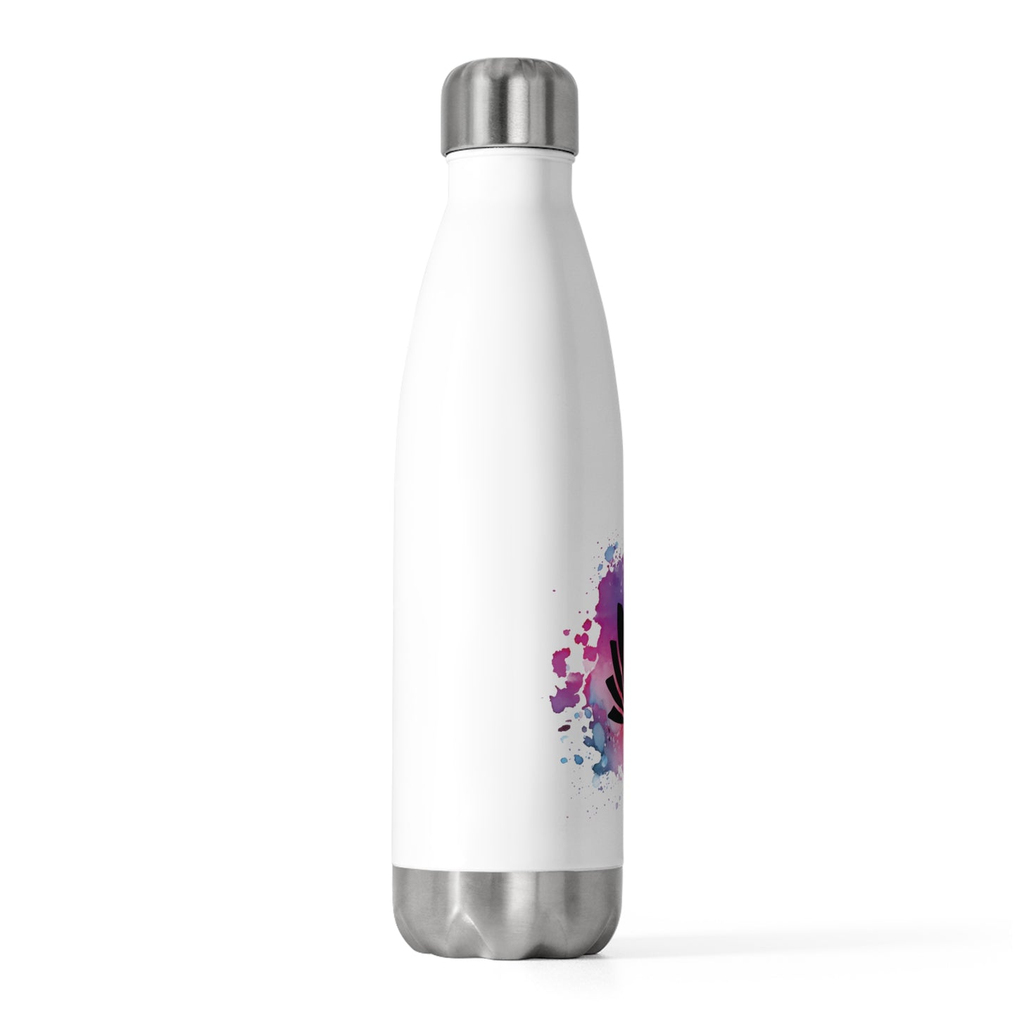 Watercolor Lotus 20oz Insulated Bottle