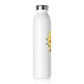 Golden Sunflower B Slim Water Bottle