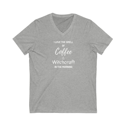 Coffee & Witchcraft Women's Deep V-Neck Tee