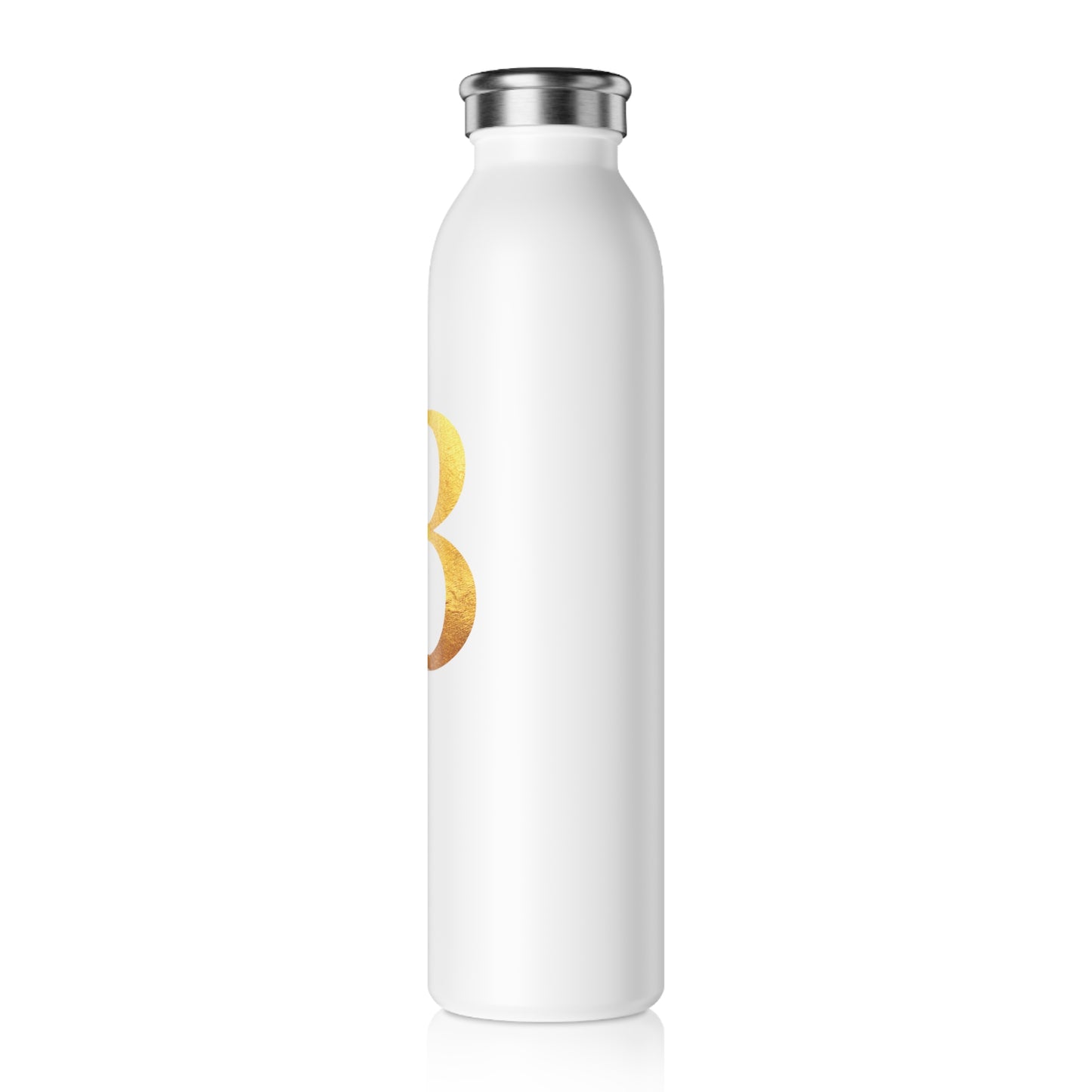 Golden Sunflower B Slim Water Bottle