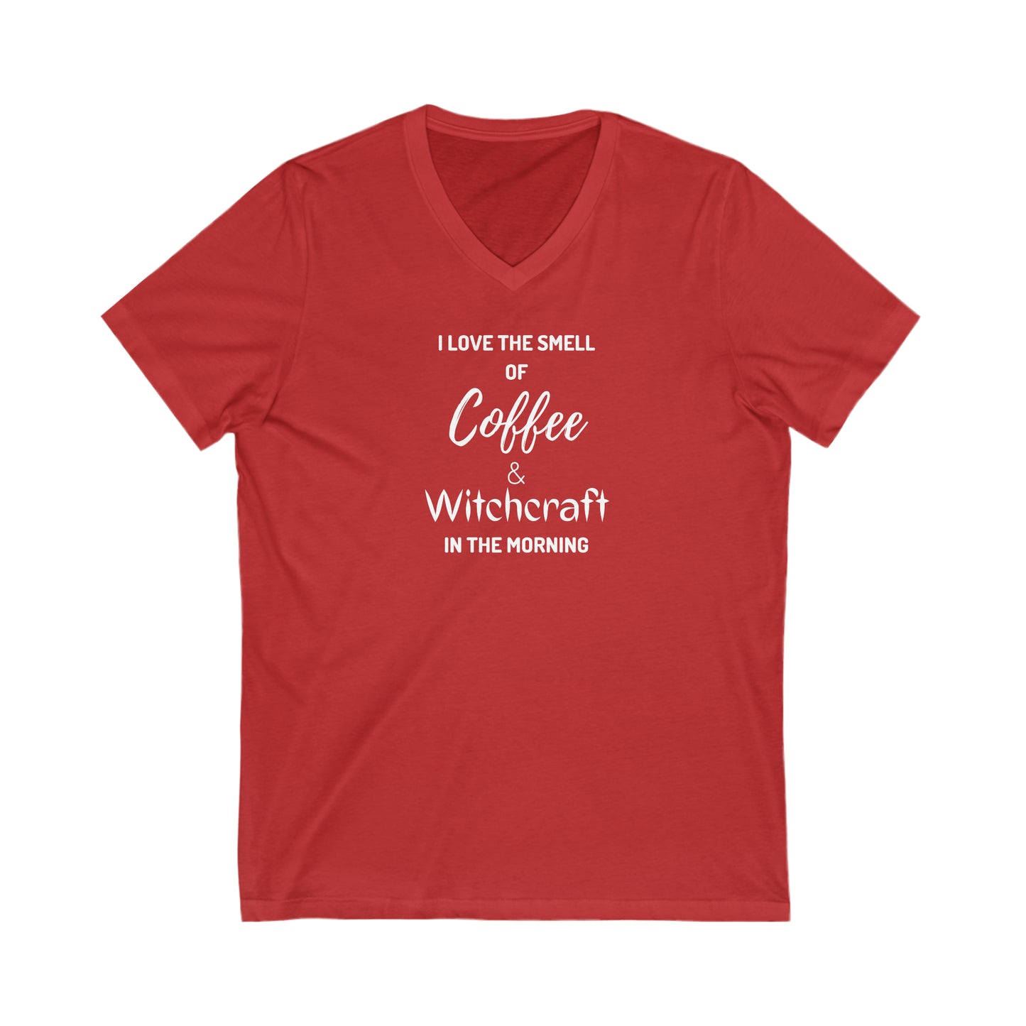 Coffee & Witchcraft Women's Deep V-Neck Tee