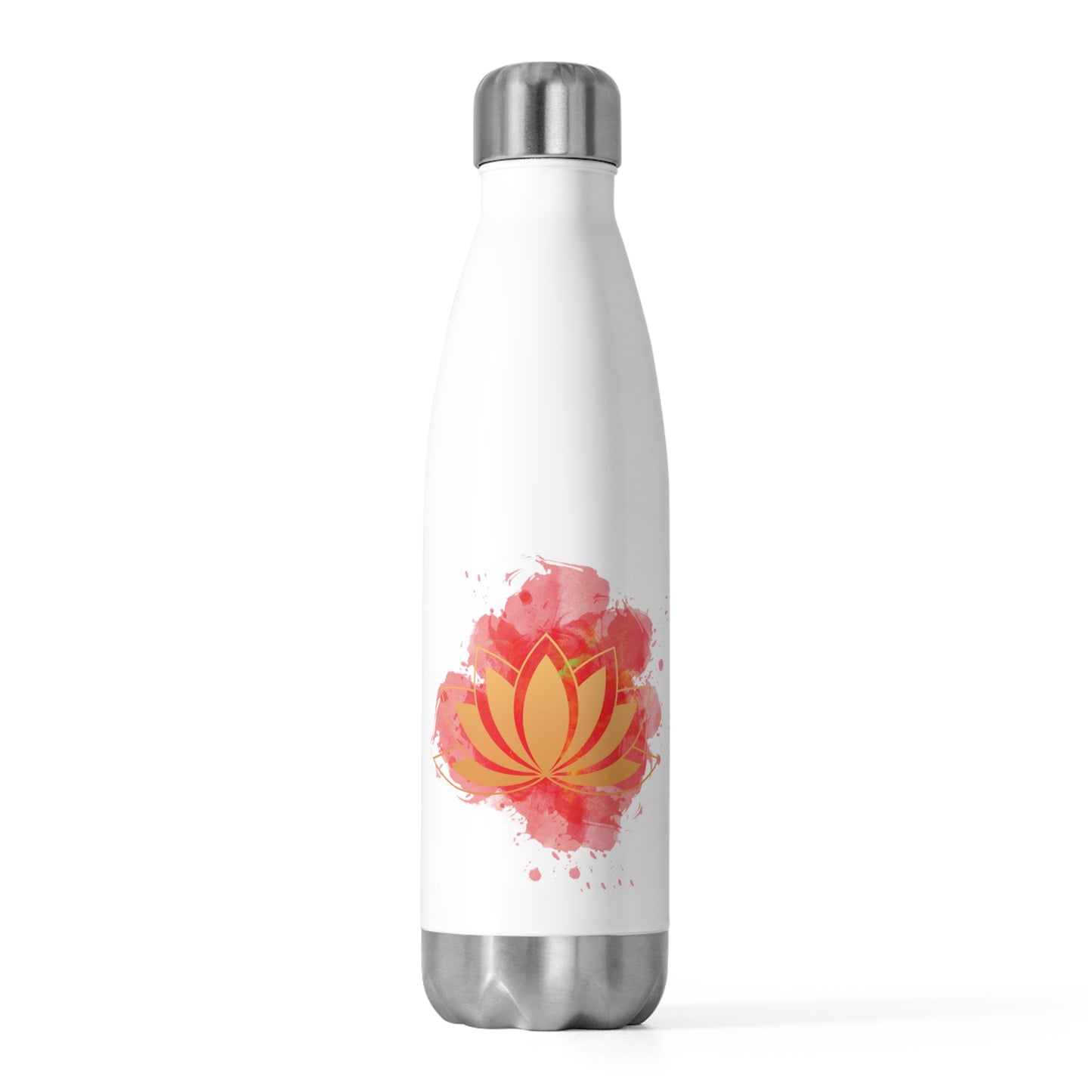 Golden Lotus 20oz Insulated Bottle