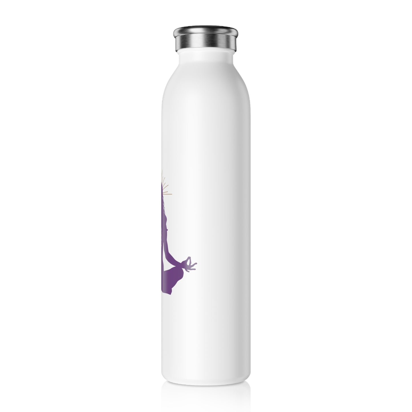 Goddess Meditate Slim Water Bottle