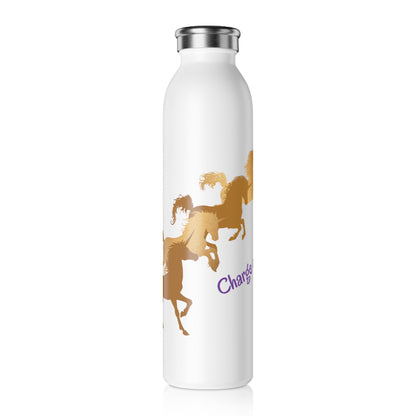 Charge On! Slim Water Bottle