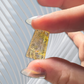 Golden rutile pendants small