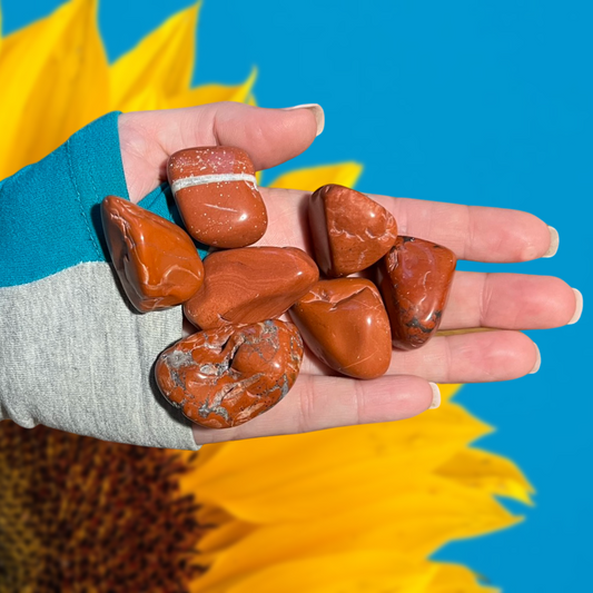 Red Jasper tumbles