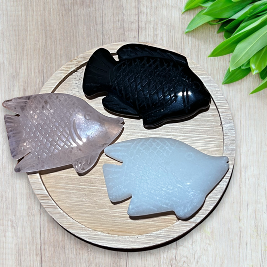 Assorted Fish Carvings