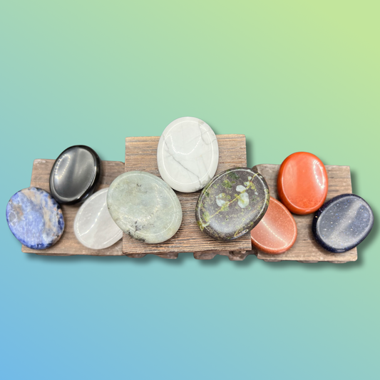 Assorted worry stones