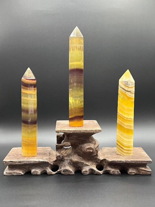 Yellow Fluorite Tower