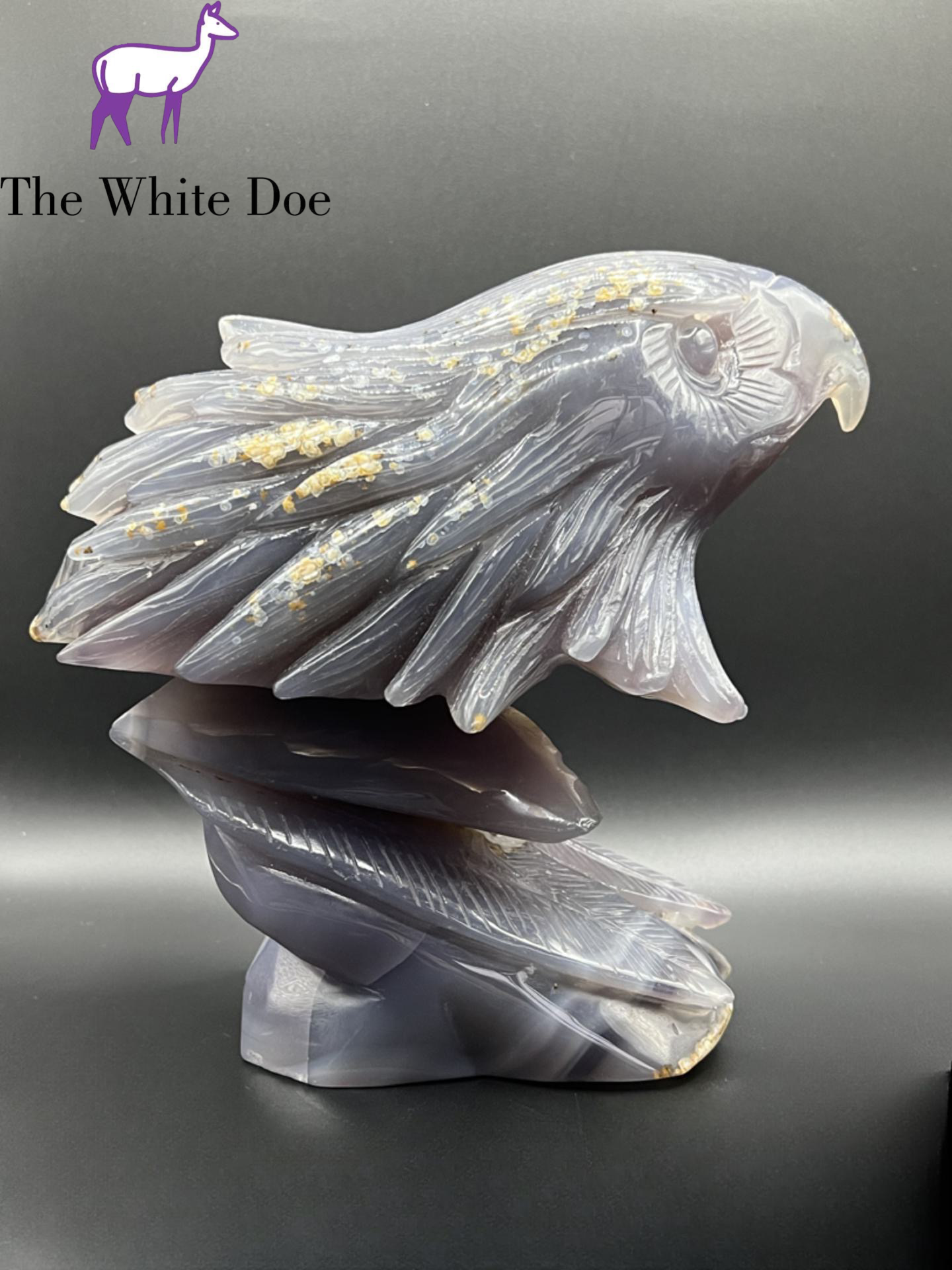 Druzy Agate Eagle